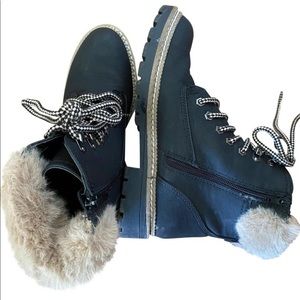 Steve Madden Black Alaska Boot